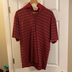 Red Grand Slam Performance Polo